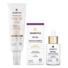 Sesderma Retisil Intensive Pro-Aging Oil + Repaskin Silk Touch Color SPF 50 ZESTAW Olejek przeciwstarzeniowy 30 ml + Koloryzujący krem zapewniający wysoką ochronę przeciwsłoneczną 50 ml