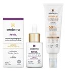 Sesderma Retisil Intensive Pro-Aging Oil + Repaskin Silk Touch Color SPF 50 ZESTAW Olejek przeciwstarzeniowy 30 ml + Koloryzujący krem zapewniający wysoką ochronę przeciwsłoneczną 50 ml
