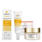Sesderma Samay Anti Aging Cream + Repaskin Fluido Invisible SPF 50+ New ZESTAW Krem przeciwstarzeniowy 50 ml + Emulsja 50 ml