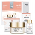 Sesderma Samay Cream + Samay Serum ZESTAW Krem przeciwstarzeniowy 50 ml + Serum przeciwstarzeniowe 30 ml Kartonik