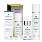 Sesderma Sesbalance Serum + Sesbalance Creme - Gel + Sesbalance Mattifying Gel Plus Gratis ! ZESTAW ZESTAW Pielęgnacja Skóry Tłustej, Mieszanej i Błyszczącej - Serum matujące 30 ml + Krem-żel matujący 50 ml + Żel matujący na noc 3