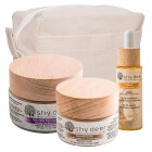 Shy Deer Rytuał Młodości z Efektem Anti-Age ZESTAW Krem maska 50 ml + Krem dla skóry okolicy oczu 30 ml + Eliksir 30 ml + Kosmetyczka 1 szt