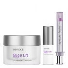 Skeyndor Corrective Care Complex ZESTAW Krem do twarzy i szyi dla skóry suchej 50 ml + Krem pod oczy 15 ml + Serum wygładzające zmarszczki wokół ust 10 ml
