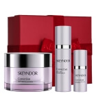 Skeyndor Corrective Kit ZESTAW Krem wypełniający głębokie zmarszczki 50 ml + Serum wygładzające głębokie zmarszczki 30 ml + Krem wokół oczu 15 ml