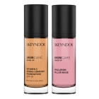 Skeyndor Make Up Care ZESTAW Baza pod makijaż z kwasem hialuronowym 30 ml + Podkład nawilżający z wit. C (kolor 01) 30 ml