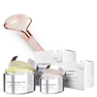 Skin Science Night Ritual ZESTAW Krem na noc 50 ml + Krem pod oczy 30 ml + Roller do masażu twarzy z różowego kwarcu 1 szt