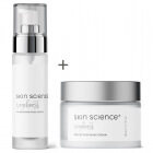 Skin Science Peeling + Rescue Mask Cream ZESTAW Peeling do twarzy 30 ml + Regenerująca maska - krem do twarzy 50ml
