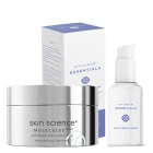 Skin Science Revitalizing Skin ZESTAW Ujędrniająco-liftingujące serum anti-aging z podwójnie aktywnym 0,5% peptydem miedziowym 30 g + Antyoksydacyjny odmładzający krem pod