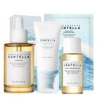 Skin1004 Perfect Start ZESTAW Olejek myjący 30 ml + Serum 55 ml + Krem SPF 50+ PA++++ 50 ml + Maska w płachcie z kwasem hialuronowym 23 ml