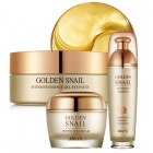 Skin79 Golden Snail Beauty Box ZESTAW Krem 50 g + Esencja 40 ml + Płatki pod oczy 60 szt