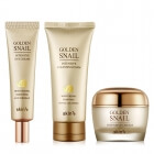 Skin79 Golden Snail Care Set ZESTAW Oczyszczająca pianka do twarzy 125 ml + Krem do twarzy 50 g + Krem pod oczy 35 ml