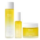 Skin79 Shine Yuja Brightening Set ZESTAW Rozjaśniający toner z witaminą C 200 ml + Rozjaśniająca ampułka z witaminą C 50 ml + Rozjaśniający krem z witaminą C 70 ml
