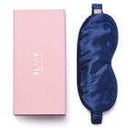 Slaap Silk Mask Jedwabna opaska na oczy do spania (granatowa) 1 szt.