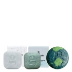 Soap For Globe Total Care ZESTAW Nawilżająca kostka do twarzy 1 szt. + Kostka myjąca - peelingująca 1 szt. + Szampon i kostka myjąca do ciała 1 szt.