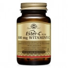 Solgar Ester-C Plus 500 mg Witaminy C Wysoko przyswajalne niekwasowe źródło witaminy C i bioflawonoidy 50 kapsułek