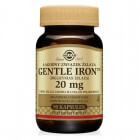 Solgar Żelazo Gentle Iron - łagodny preparat żelaza 20 mg dwuglicynian żelaza 90 kapsułek