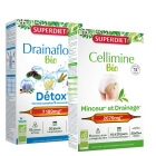 Super Diet Detox + Slimming ZESTAW Detoksykacja 20 x 15 ml + Wyszczuplanie 20 x 15 ml