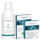 Thalgo Active Body Set ZESTAW Kuracja oczyszczająca 10x10 ml + Kuracja wyszczuplająco-antycellulitowa 30 kaps. + Aktywna kuracja drenująca 500 ml