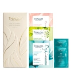Thalgo Express Beauty Discovery Face ZESTAW Płatki okolice oczu 2x 2 szt + Maska w płachcie 20 ml + Maska 1 szt + Maska do twarzy 20 ml