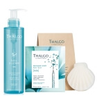 Thalgo Face Care ZESTAW Tonik 200 ml + Maska w płachcie 20 ml + Gąbka konjac do mycia twarzy 1 szt GRATIS