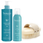 Thalgo Revitalising Set ZESTAW Rewitalizujący żel pod prysznic 400 ml + Rewitalizująca mgiełka morska 150 ml + Szczotka do suchego peelingu 1 szt Gratis