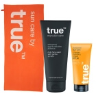 True Daily Face Wash For Men + Ultralight Hydrating Cream SPF 30 + Ręcznik plażowy ZESTAW Nawilżający żel do mycia twarzy 200 ml + Ultralekki nawilżający krem SPF 30 50 ml + Ręcznik 1 szt