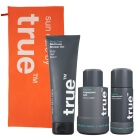 True Multi-Use Shower Gel + Antiperspirant + Antiperspirant Refill + Ręcznik plażowy ZESTAW Żel pod prysznic 3w1 250 ml + Antyperspirant 75 ml + Antyperspirant (wkład) 75 ml + Ręcznik 1 szt