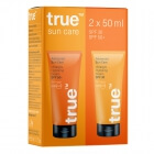 True Sun Care Promo Set SPF 30 + SPF 50+ ZESTAW Ultralekki nawilżający krem SPF 30 50 ml + Ultralekki nawilżający krem SPF 50+ 50 ml