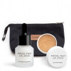 Whose That Lip Stick Lip Comfort Peeling + Lip Comfort Concentrate ZESTAW Peeling 15 ml + Serum 13 ml + Kosmetyczka 1 szt