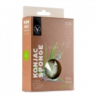 Yasumi Aloe Vera Konjac Sponge S Gąbka konjac do mycia twarzy z aloesem