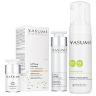 Yasumi Cleansing Foam + Orchid Stem Cells Serum + Lifting Cream ZESTAW Pianka do demakijażu 150 ml + Ujędrniające serum przeciwzmarszczkowe 15 ml + Specjalistyczny krem liftingujący 50 ml