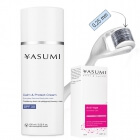 Yasumi Antyoksydacja i Ochrona ZESTAW Roller o dł. 0,25 mm + Serum z kwasem ferulowym i witaminą C 10 ml + Krem SPF 30 100 ml