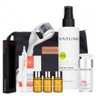 Yasumi Nocne Ujędrnienie ZESTAW Tonik 200 ml + Ampułka 3 ml x 3 + Roller dł. 0,50 mm + Krem pod oczy 10 ml + Maska na noc 30 ml + Kosmetyczka 1 szt