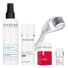 Yasumi Pielęgnacja Nawilżająco-Odmładzająca ZESTAW Roller 0,50 mm + Tonik z kwasem laktobionowym 200 ml + Serum z argireliną 15 ml + Krem SPF 30 100 ml