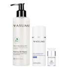 Yasumi Rice + Orchid + SPF 30 Cream ZESTAW Żel do twarzy z ryżem 200 ml + Ujędrniające serum przeciwzmarszczkowe 15 ml + Krem ochronny z filtrem 100 ml