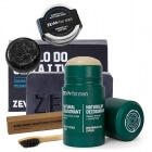 Zew For Men Best For Men ZESTAW Dezodorant w sztyfcie 80 g + Mydło do ciała i twarzy 85 ml + Szampon z odżywką 15 ml + Bambusowa szczoteczka do zębów 1 szt