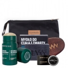 Zew For Men Men Set ZESTAW Balsam do brody 30 ml + Szczotka 1 szt + Mydło 85 ml + Dezodorant w sztyfcie 80 g + Kosmetyczka 1 szt