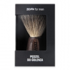 Zew For Men Pędzel do golenia Wykonany z wysokiej jakości naturalnego włosia z borsuka 1 szt