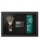 Zew For Men Zestaw Gładki Golibroda ZESTAW Mydło do golenia 85 ml + Pędzel do golenia 1 szt + Krem po goleniu 80 ml