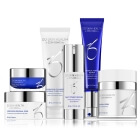 ZO Skin Health Aggressive Anti-Aging Program ZESTAW Preparat oczyszczający 60 ml + Pasta złuszczająca 16,2 g + Płatki oczyszczające 30 szt + Serum 30 ml + Preparat na noc 30 ml + Krem 50 ml